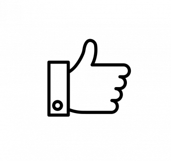 Graphic of thumbs up